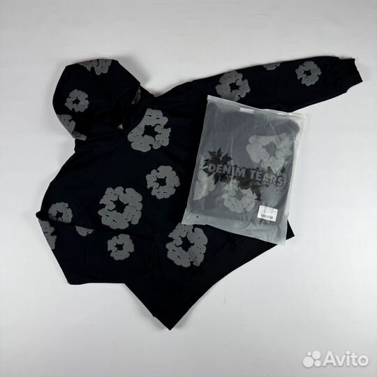 Худи Denim Tearts