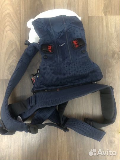 BabyBjorn Эрго-рюкзак One Mesh + нагрудник