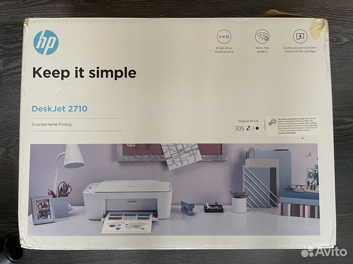 Принтер мфу струйный HP DeskJet 2710