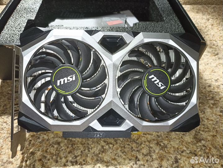 Видеокарта MSI GTX 1660 super 6гб