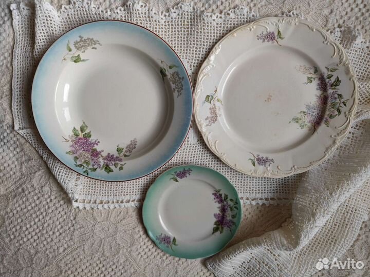 Старинная тарелка