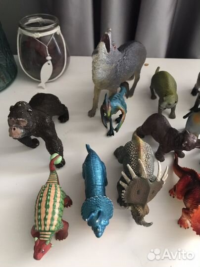 Фигурки животных динозавры
