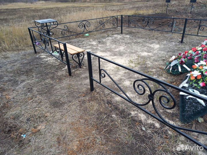 Ограды столики скамейки на заказ любые, дост