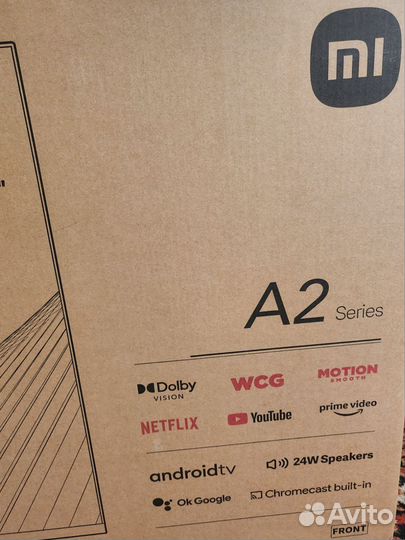 Телевизор xiaomi mi tv a2 43 4k uhd, все навороты