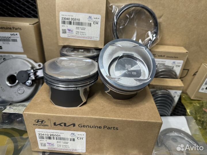 Комплект ремонта двигателя 2.4 GDi G4KJ Kia Hyunda