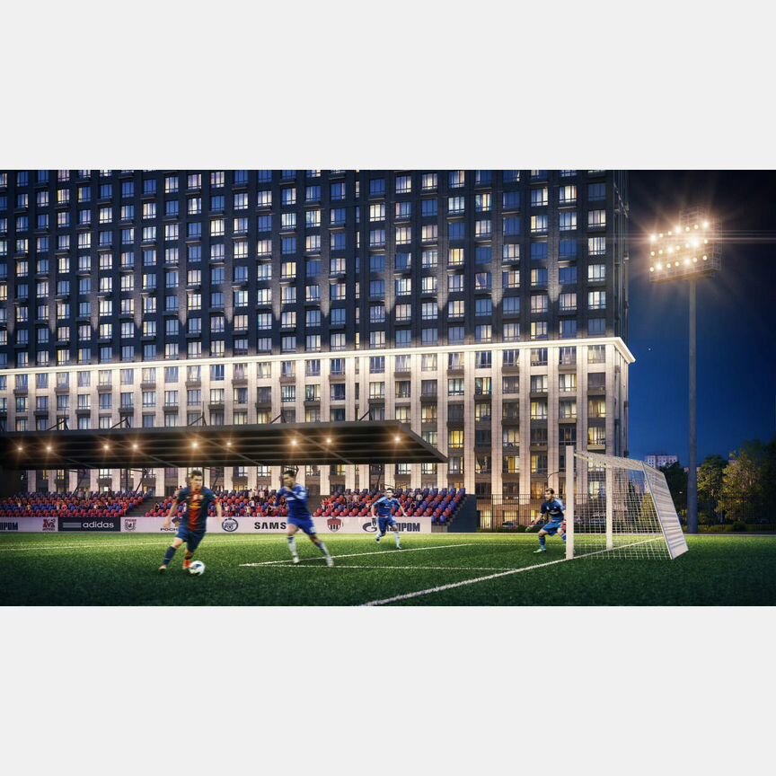 1-к. квартира, 36,1 м², 15/25 эт.