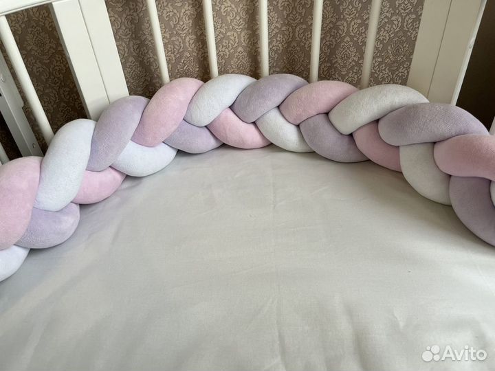 Бортик косичка