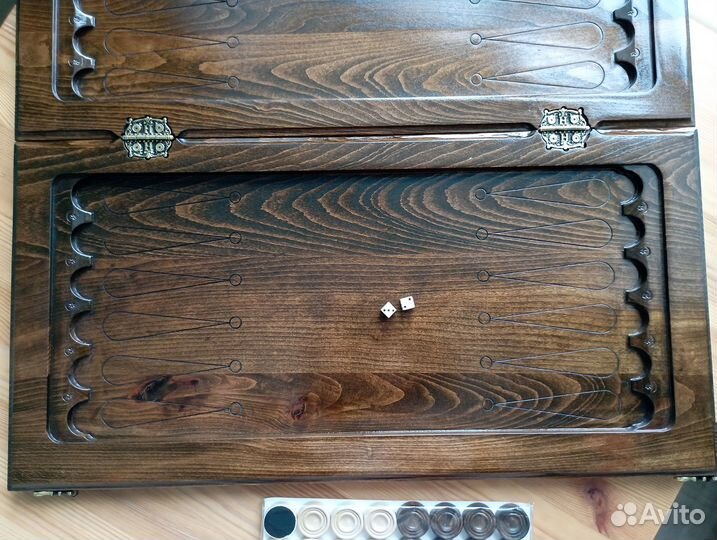 Нарды ручной работы массив