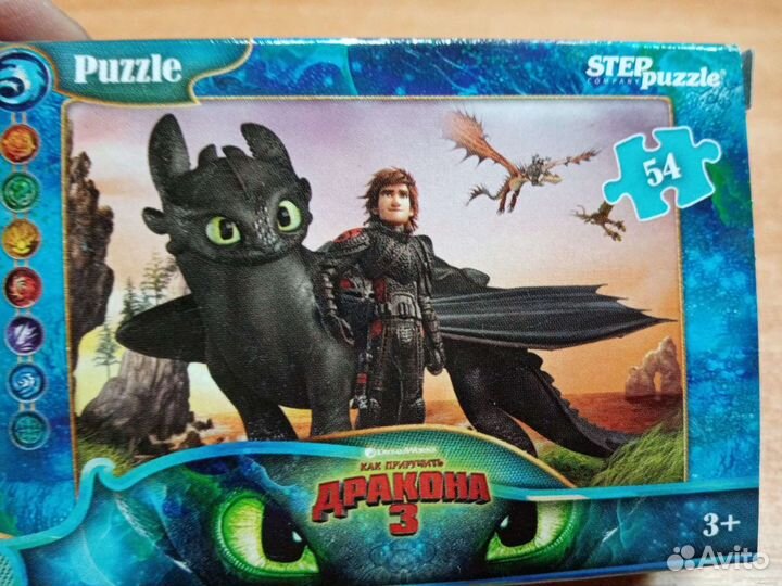 Как приручить дракона пазлы