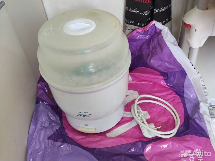 Стерилизатор для бутылочек philips avent б/у