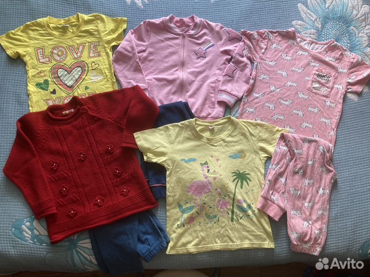 Вещи пакетом для девочки 110 116 джемпер шерсть