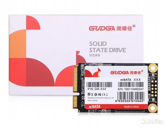 Диск SSD 512Gb msata, новый