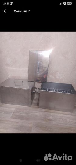 Коптильня горячего копчения