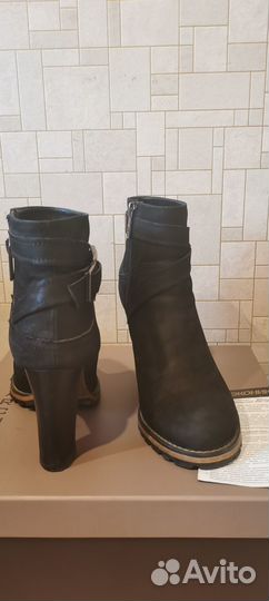 Ботинки деми, 36 размер натуральная кожа
