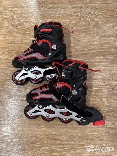 Роликовые коньки детские раздвижные