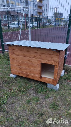 Будка для собаки утепленная