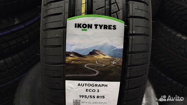 Ikon Tyres Autograph Eco 3 195/55 R15 89V