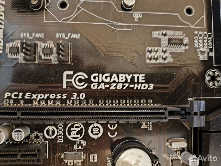 Материнская плата gigabyte z87 hd3