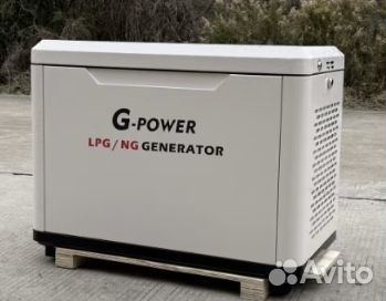 Генератор газовый 9 kW G-powerSL9000SE3 с постоянн