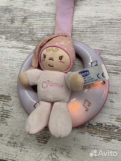 Ночник музыкальный подвеска Chicco луна