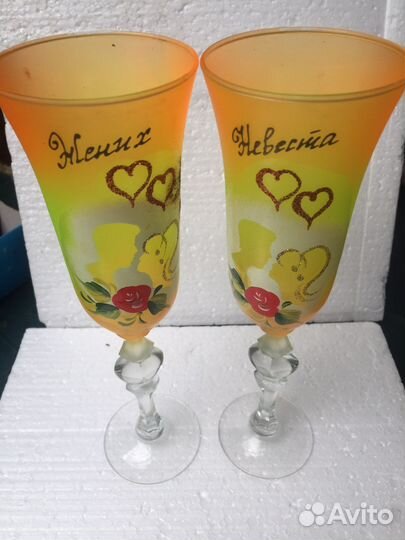 Свадебные бокалы