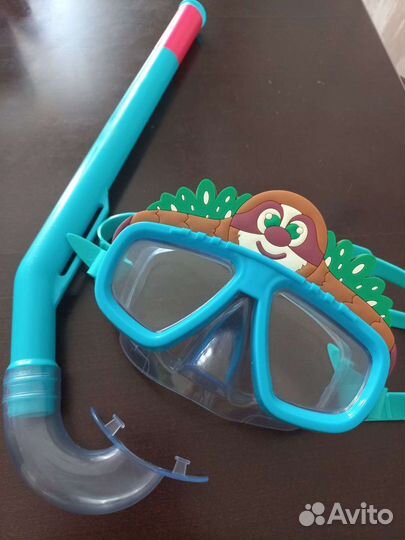 Маска для плавания детская новая Lil Animal