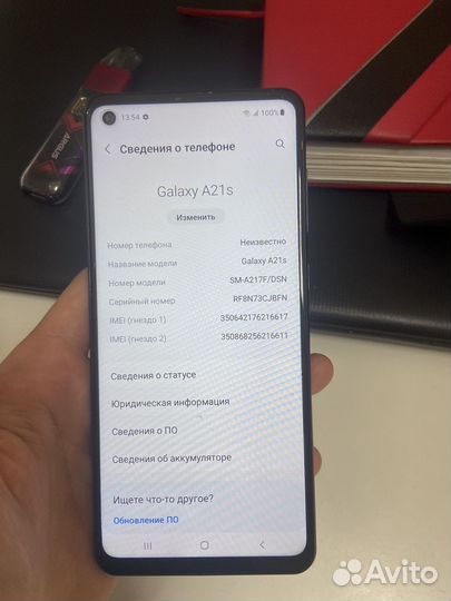 Samsung Galaxy A21s, 4/32 ГБ