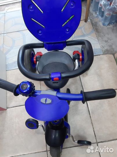 Детский велосипед с ручкой бу