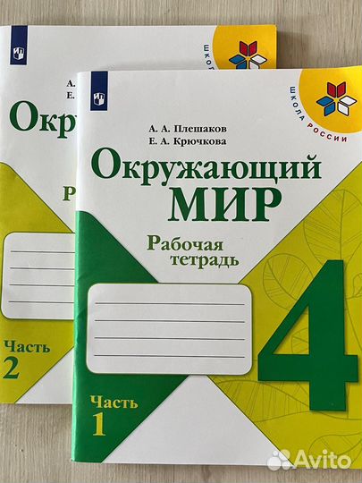 Рабочая тетрадь по окружающему миру 4 класс