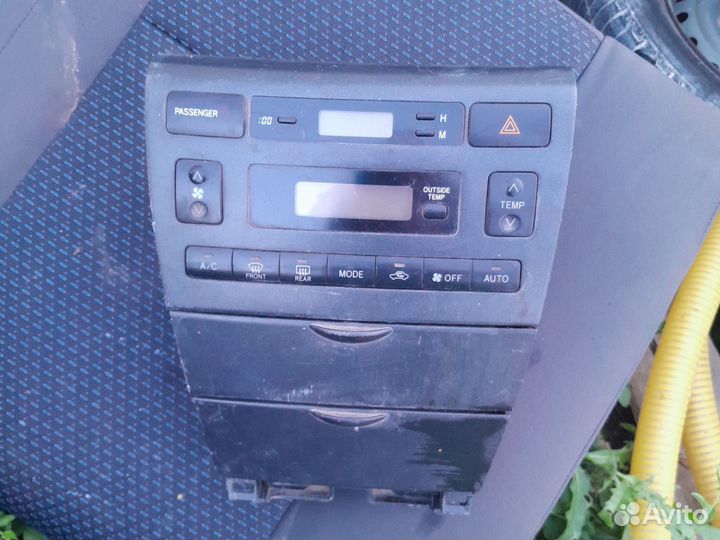 Таета королла 120 управление климатом