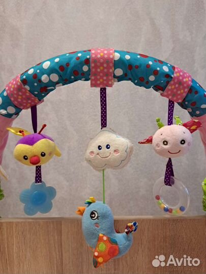 Развивающая дуга с игрушками Tololo