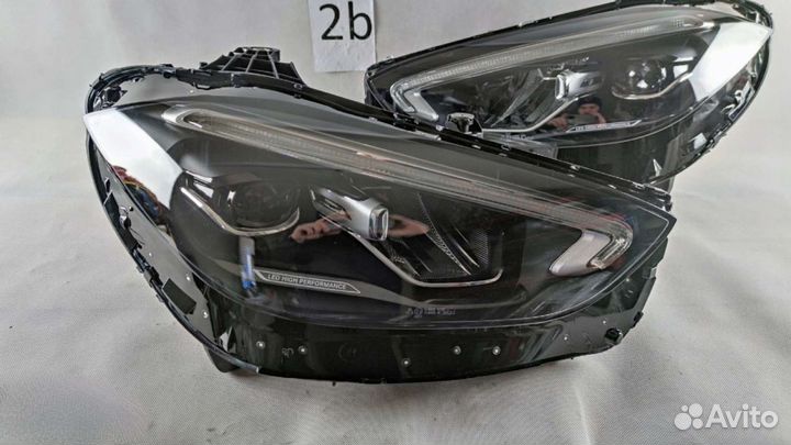 Фары комплект Full led Perfomance Mercedes C 206