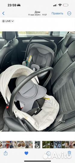 Автолюлька britax romer baby safe 3 i size