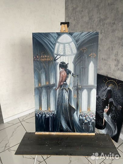 Картина маслом на холсте