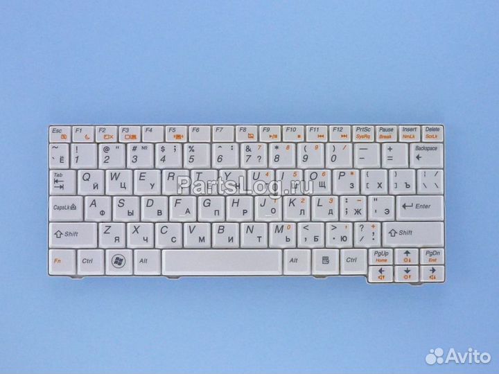 Клавиатура для Lenovo S10 S11 Белая v103802bs1