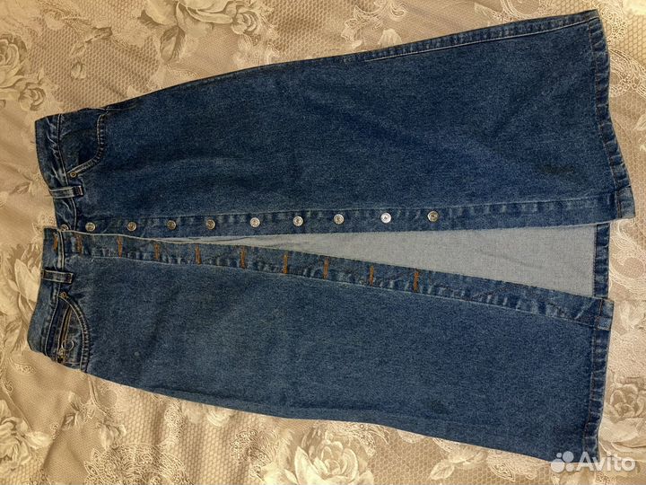 Джинсовая юбка