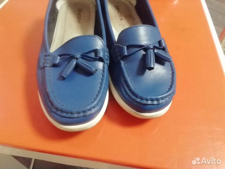 Балетки натуральная кожа 40