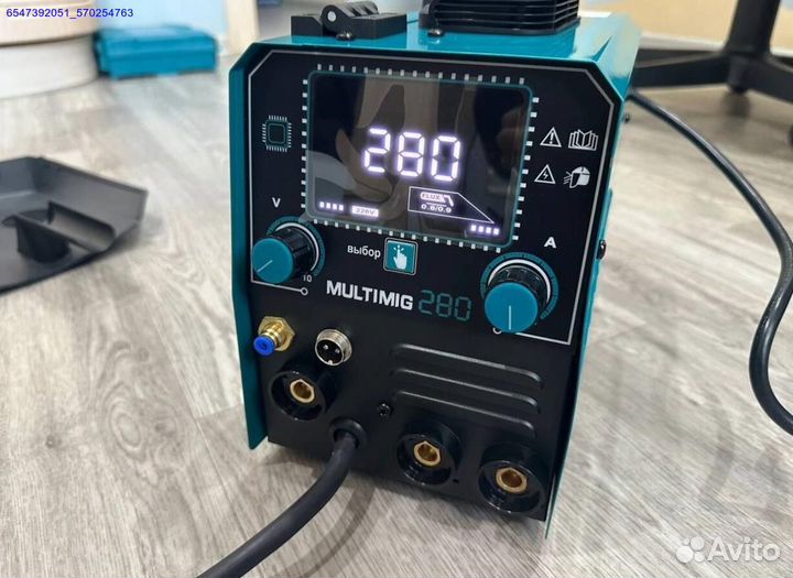 Сварочный аппарат роторм 4в1 mma mig flux lift tig (Арт.14653)