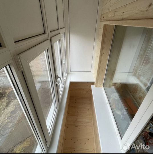 Балкон остекление и отделка