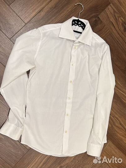 Рубашка мужская белая 50