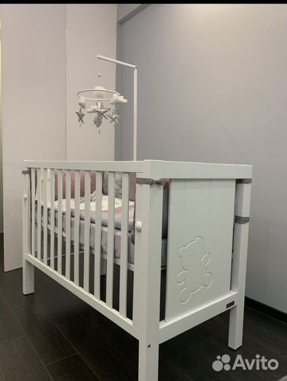 Детская кроватка Micuna Neus Relax + матрас