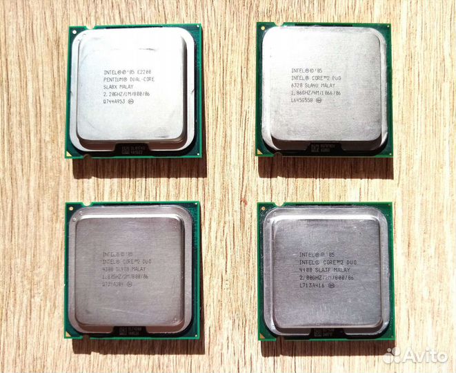 Процессоры Intel lga775