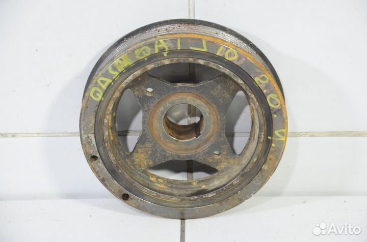 Шкив коленвала Nissan Qashqai J10 2.0 2010