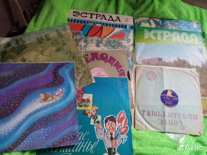 Виниловые пластинки СССР