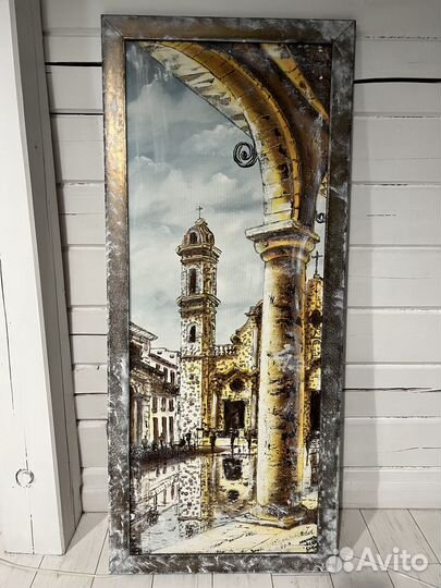 Картина маслом на холсте большая