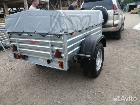 Прицеп 10.026 для УАЗ с тентом 70см для бездорожья