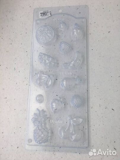 Пластиковые формы для мыловарения, шоколада, марме