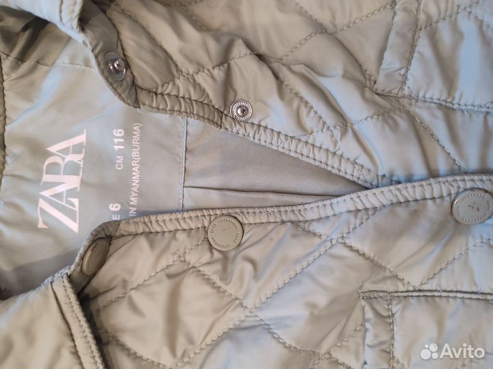 Куртка для девочки zara 116