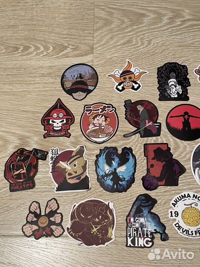 Наклейки Ван Пис