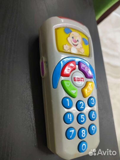 Детский телефон игрушка и шар орбо
